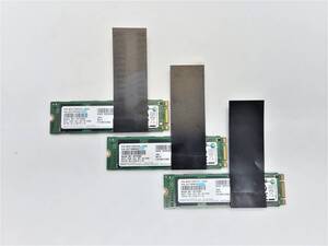 ■3個セット・送料無料■【M.2 SSD256GB】★Samsung サムスン★(管:CW3-SS-3S7)■MZ-NTY2560■動作確認済み フォーマット済み