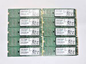 ■10個セット・送料無料■【M.2 SSD128GB】★Samson サムスン★(管:CW3-SS-10S3)■MZ-NLY1280■動作確認済み フォーマット済み