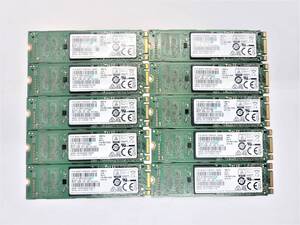 #10 piece set * free shipping #[M.2 SSD128GB]*Samson Samsung *( tube :CW3-SS-10S3)#MZ-NLY1280# operation verification ending format ending 