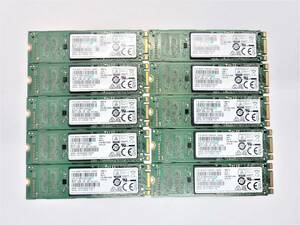 #10 piece set * free shipping #[M.2 SSD128GB]*Samson Samsung *( tube :CW3-SS-10S4)#MZ-NLY1280# operation verification ending format ending 