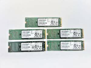 ■5個セット・送料無料■【M.2 SSD128GB】★Samsung 　サムスン★（管：CW3-SS-5S4）■MZ-NLY1280■動作確認済み　フォーマット済み 