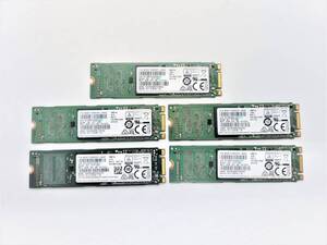 ■5個セット・送料無料■【M.2 SSD128GB】★Samsung 　サムスン★（管：CW3-SS-5S6）■MZ-NLY1280■動作確認済み　フォーマット済み 