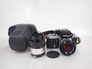 Nikon ニコン F2 フィルム一眼レフカメラ NIKKOR 50mm F1.4 + Micro-NIKKOR-P Auto F3.5 55mm レンズセット ∴ 65670-4