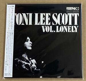 【CD】トニ リー スコット／ヴォリューム ロンリー《紙ジャケット》《国内盤》TONI LEE SCOTT／VOL. LONELY