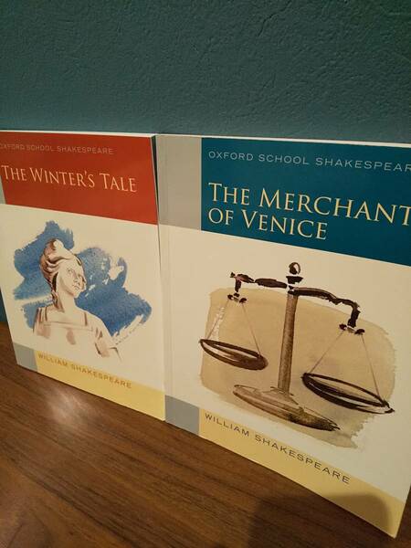 オックスフォード・スクール・シェイクスピア「ヴェニスの商人」「冬物語」OXFORD SCHOOL SHAKESPEARE 