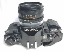 ★完動・美品★CANON A-1 ボディ+Canon FD 50mm F1.8 S.C.レンズセット 前後レンズキャップ・フィルター付 安心の動作確認済_画像4