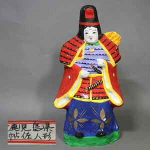 鹿児島 土人形 帖佐人形〔 神功皇后 〕31.8cm A0631