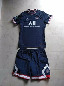 ※値下・即決・送料出費者負担※ＰＳＧ×ＪＯＲＤＡＮ２１－２２　紺　上下セット　ＸＬ・ＸＸＬ※Ｌ～ＸＬ相当実寸確認の上検討下さい。