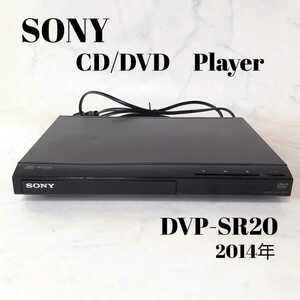 中古品 ■ SONY ソニー DVDPLAYER　DVP-SR20/2014年 製CO/DVD ビデオプレーヤー