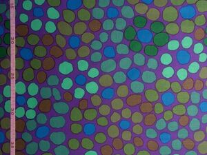 ★Kaffe Fassett(ケイフ・ファセット)♪Flower Dot:フラワードット1982♪110×50★【NE1718-A】