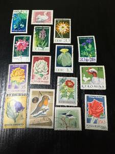  abroad stamp together POSTA ROMANA etc. 