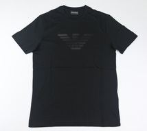 新品 EMPORIO ARMANI エンポリオアルマーニ　Tシャツ　XXLサイズ　NERO(BLACK)_画像1