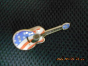 アメリカ国旗　ギターピン