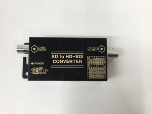 CONVERTER SD to HD-SDI HD-8DI 　通電のみ確認　（管：2A2-M1）