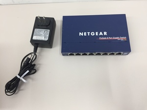 NETGEAR GS108 v3 8ポート ギガビットハブ (管２B2-N8）