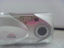 OLYMPUS オリンパス デジカメ CAMEDIA C-350 ZOOM 動作未確認 ジャンク品_画像3