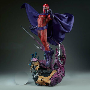 ★ Неокрытый ★ Marvel Premium Format фигура Magneto / Marvel Magneto Sideshow Hot Toys Tokyo Comic Con