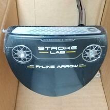 【新品 送料無料】 オデッセイ パター ストロークラボ ブラックシリーズ R-LINE ARROW 34インチ ODYSSEY STROKE LAB BLACK SERIES_画像2