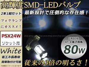 JEEP ラングラー インプレッサ GJ/GP PSX24W 80W LED フォグ