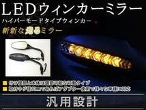 LED ウインカー ミラー DUCATI ハイパーモタードtype ドゥカティ_画像1