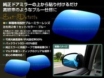 メール便送料無料 スカイラインGTR ブルー レンズ ミラー BNR32 H1.08～H6.12_画像2