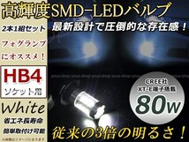 クラウン ロイヤル JZS17 後期 80W フォグランプ LEDバルブ デイライト HB4_画像1