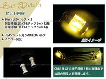 ベンツ SL R230 H13~ LEDバルブ HB4 プロジェクター 80W CREE_画像2