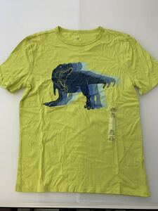 #GAP# new goods #160# Gap # popular T-shirt # dinosaur #USA# yellow #2-2