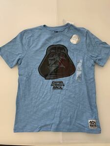 ■ＧＡＰ■新品■140■ギャップ■人気Ｔシャツ■STAR WARS■ＵＳＡ■ブルー系■ダースベイダー■スターウォーズ■4.2-2