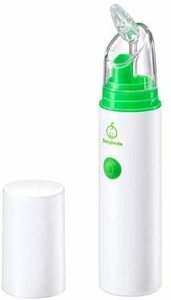  ベビースマイル ハンディタイプ グリーン 電動鼻水吸引器 赤ちゃん 鼻水吸引器 電動 鼻吸い器 電動鼻吸い器