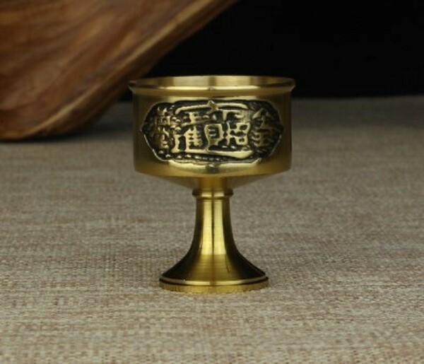 聖杯　水杯　置物　コップ 仏飯器 仏器 仏壇仏具