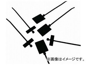 パンドウイット 旗型タイプナイロン結束バンド 耐候性黒 PLM2M-M0(4382790) 入数：1袋(1000本)