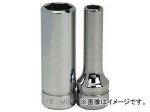 WILLIAMS 3/8ドライブ ディープソケット 6角 17mm JHWBMD-617(7579047)