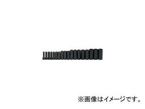 WILLIAMS 3/8ドライブ ディープソケットセット 6角 インパクト JHWMS-12-18H(7580274) 入数：1セット(18個)