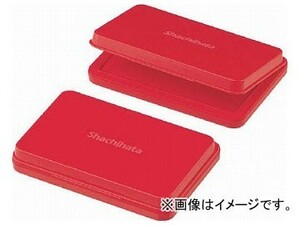 シヤチハタ スタンプ台 中形 赤 HGN-2-R(7709901)