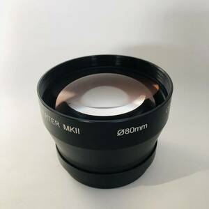 CENTURY OPTICS 2× TELE CONBERTER MKⅡ MK2 80mm converter lens / wide conversion lens USA C23s