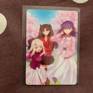 劇場版　Fate stay night×すき家　デザインカード●