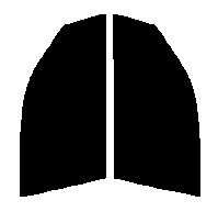 ハーフスモーク　７６％ 運転席、助手席　セドリック　ハードトップ　Y34　カット済みフィルム