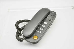 ユピテル　ファッションテレホン　シンプル電話機　YP-T18　固定電話　電源不要　現状渡し 