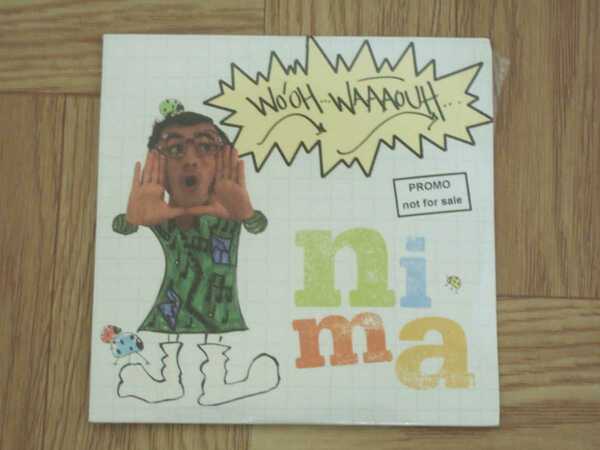 【未開封CD】nima / 「WO'OH…WAAAOUH」「HAPPINESS IS EVERYWHERE」 シングル　ペーパースリーブ　プロモ盤