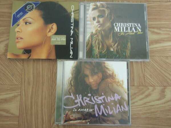 【CD3枚セット】クリスティーナ・ミリアン CHRISTINA MILIAN / 「CHRISTINA MILIAN」+「It's About Time」+「SO AMAZIN'」