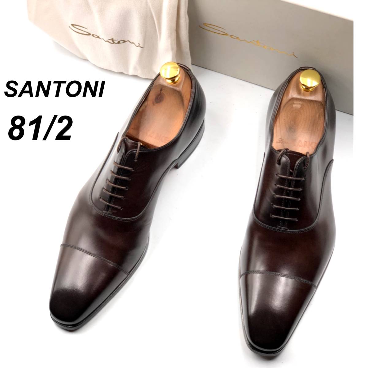 サントーニ スニーカー メンズ グリーン SANTONI 靴 革 靴・ブーツ 
