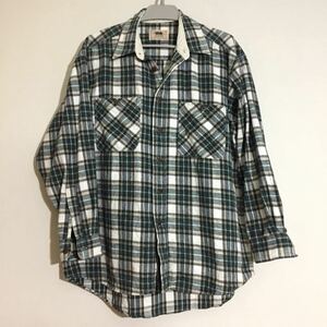 Outdoor ；【Used品】ネルシャツ(長袖) Size L 