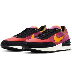 ☆NIKE WAFFLE ONE 赤紫/濃黄/黒 27.5cm ナイキ ワッフルワン ワッフル ワン DA7995-600