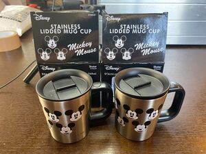 Disneyステンレスマグ フタ付き2個セット