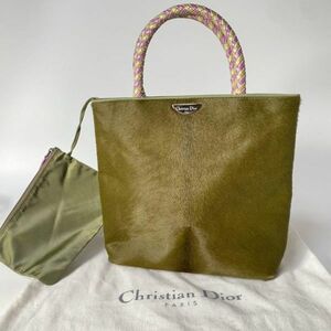 [入手困難] Christian Dior ハラコ トートバッグ ビンテージ, レディースバッグ, トートバッグ, その他