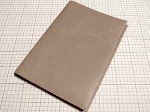  leather * original leather book cover cow leather ( A4 ) 442x300mm 153g V light small legume light brown 