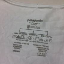 patagonia パタゴニア capline1 silkweight Tシャツ ホワイト Sサイズ 45331SP11_画像7