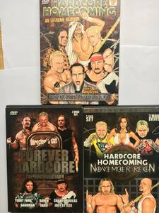 Hardcore Homecoming ハードコアホームカミング DVD プロレス ECW WWE サブゥーテリーファンクサンドマンレイヴェンミックフォーリー