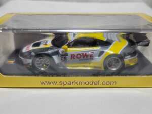 新品 1/43 スパーク SPARK Porsche 911 GT3 R No.98 ROWE Racing Winner 24H Spa 2020 L.Vanthoor N.Tandy E.Bamber ポルシェ